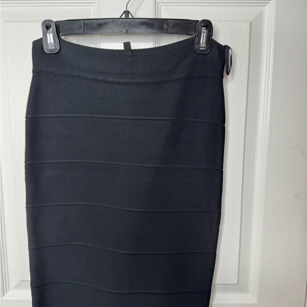 BCBGMaxAzria Black Pencil Skirt